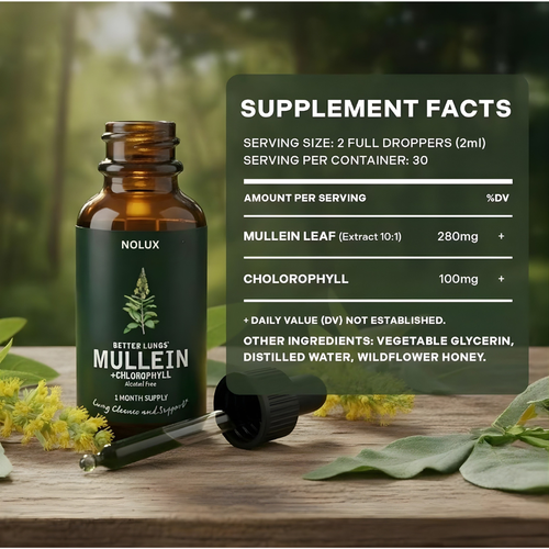Mullein + Chlorophyll Drops